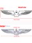 Gümüş Rengi Kişiselleştirilmiş 3D Araba Sticker Metal Kartal Araba Sticker Rozeti Dekorasyon Stickerları Evrensel Çoğu Otomobil Için Vücut Yan Işareti (Yurt Dışından) 3