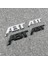 Büyük Tip Siyah Abt Araç Stil Fender Yan Rozeti Arka Bagaj Boot Logo Sticker Vw Audi Q3 Q5 Q7 A3 A4 A5 A6 Için Chrome Siyah Harf Amblemi (Yurt Dışından) 5
