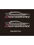 Sarı 2 Adet Mpower Mperformance Araba Cam Sticker Bmw E36 E39 E46 E60 E61 E64 E70 E71 E85 E87 E90 E83 F10 F20 F21 F30 E Için (Yurt Dışından) 1