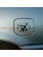 Siyah Araba Sticker 3D 13*9.5cm Yüksek Yakıt Tüketimi Decal Benzin Göstergesi Boş Sticker Araba Üzerinde Komik Stickerlar ve Çıkartmalar Vinil Araba Tasarımı (Yurt Dışından) 5