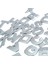 S Tarzı Şerit 3D Metal Alfabe Gümüş Rozet Krom Gümüş Harfler Sayılar Logo Araba Sticker Araçlar Oto Aksesuar Sticker Dekorasyon (Yurt Dışından) 5