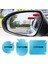 2 Adet 95X95MM Araba Yağmur Geçirmez Filmi Arka Görüş Aynası Su Geçirmez Filmi Evrensel Pencere Camı Net Anti-Sis Anti-Yansıma Sticker (Yurt Dışından) 2