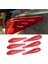 Beyaz Forauto 6 Parça Araba Arka Lamba Stickeri Hava Akımı Stickeri Çarpışma Önleyici Araba Spoiler Akrilik Tampon Dekor Şeridi Araba Stili (Yurt Dışından) 3