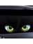 Siyah 3D Stereo Yansımalı Kedi Gözü Araba Sticker Yaratıcı Arka Görüş Aynası Sticker Etiketler Evrensel Göz Sticker'ları (Yurt Dışından) 4