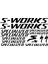 26CM Araç Süsleme Aksesuarları Çıkartmaları Bisiklet ve Motosiklet Şasi Stickerları S-Works Araba Tasarımı Karoser Stil Aksesuarlar Decals Kk (Yurt Dışından) 3