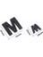 No.8 Stili 45MM Araba ve Motosikletler Için Su Geçirmez Metal Harf ve Rakam Sticker Çıkartmaları (Yurt Dışından) 5