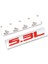 4.6l Etiket 3D Metal 4.0l 4.6l 4.7l 5.0l 5.3l 5.7l Araba Amblemi Bagaj Sticker Etiket Bmw Chevrolet Ford Dodge Toyota Honda Gmc Audi Hyundai - (Yurt Dışından) 5