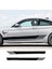 Mat Şerit Volkswagen Vw Audi Ford Bmw Toyota Peugeot Mercedes Renault Opel Chevrolet Honda Citroen Araba Aksesuarları Için Araba Yan Stickerları (Yurt Dışından) 2