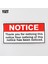 Yjzt 16.1cm×7.4cm Uyarı Komik Şaka Araç Ilanı Pvc Araba Sticker 12C (Yurt Dışından) 1