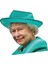 Yeşil 3D Araba Cam Sticker Komik Ünlü Araba Arka Cam Sticker Universal Kraliçe Elizabeth Papa Francis Ruth Bader Ginsburg Çıkartmaları (Yurt Dışından) 1