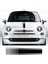 Mat Altın Fiat 500 Abarth Araba Kaput Stickerları Otomatik Dıy Şeritler Süsleme Tuning Aksesuarları Vinil Film Etiketler (Yurt Dışından) 4