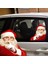 A Noel Baba Araba Cam Stickerları Sağ Sol Taraflı Otomobil Pencere Yapışkanı Vinil Sticker Dekorasyon 1 Adet (Yurt Dışından) 2