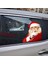 A Noel Baba Araba Cam Stickerları Sağ Sol Taraflı Otomobil Pencere Yapışkanı Vinil Sticker Dekorasyon 1 Adet (Yurt Dışından) 5