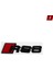 Rs8 Audi Rs4 Rs5 Rs6 Araç Stili Metal Araba Sticker Rozeti Amblem 3D Metal Araba Sticker Logo Oto Aksesuarları Modifiye (Yurt Dışından) 1