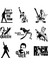 5-Mavi Tarzı M Beden Moda Freddie Mercury Queen Band Araba Sticker Araç Sticker Yağ Tank Kapağı Araba Stil Özel Aksesuarlar ve Etiket Sarma Vinil (Yurt Dışından) 3