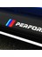 Mat Siyah Bmw E90 E92 E93 F20 F21 F30 F31 F32 F33 F34 F15 F10 F11 F02 G30 Için M Performans Yan Etek Eşiği Şerit Gövde Çıkartmaları Stickerlar (Yurt Dışından) 5