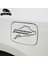 Bir Beyaz Bmw Serisi X5 X6 E46 E60 E61 E70 E71 E85 E87 E90 E83 F10 F20 F30 F Performans Araba Deposu Kapağı Stickerı (Yurt Dışından) 2