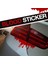 2 Adet Cadılar Bayramı Araba Kırmızı Kan Sticker Yansıtıcı Otomatik Cool Etiketler Işık Tampon Gövde Sticker Kapak Damlalar Araba Grafik Dekoratif Vinil (Yurt Dışından) 2