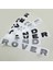 C Parlak Siyah Land Rover Range Rover Velar Spor Keşif Defender Krom Ön Başlık Sticker Için 3D Harf Araba Kaput Kaput Kapağı Amblemi (Yurt Dışından) 3