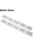 B Mat Gümüş Land Rover Range Rover Velar Spor Keşif Defender Krom Ön Başlık Sticker Için 3D Harf Araba Kaput Kaput Kapağı Amblemi (Yurt Dışından) 1