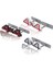 Kırmızı Araba Sticker 4x4 4WD Logo Trim Ön Kaput Izgara Amblemi Arka Bagaj Araba Çıkartmaları Audi Mitsubishi Nissan Toyota Mercede Bmw Için (Yurt Dışından) 5