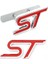 Kahverengi Ford Focus St Fiesta Ecosport Için Ön Izgara Amblemi Araba Sticker Araç Stil Amblem Auto Izgara Rozeti. (Yurt Dışından) 2