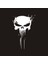 Siyah 22*15CM Punisher Kafatası Sticker 3D Araba Sticker ve Decal Araba Kan Vinyl Yansıtıcı Sticker Araba Tasarım Aksesuarları Stickerler (Yurt Dışından) 2