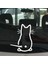 Siyah 1 Adet Sevimli Kedi Araba Cam Silecek Vinil Sanat Sticker Dekor Sevimli Hayvan Kedi Duvar Resim Sanatı Çıkartması Araba Pencere Süsü Için (Yurt Dışından) 2
