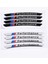 Siyah Bmw E46 E90 E60 E39 F10 F30 E36 F20 X1 X3 X5 Vb.araba Çıkartma Sticker Jantlar Yarış Arabası Performans 4 Adet (Yurt Dışından) 3