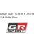 Açık Yeşil Toyota Hv Yaris Rz Rc Rs C-Hr Corolla Prius Harrier Camry Tacoma Venza Rav4 gr Için Araba Sticker gr Sport Logo Amblem Rozet Etiketler (Yurt Dışından) 1