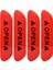 4 Adet Kırmızı Toyota Corolla Yaris Auris Chr Camry Prius Rav4 Highlander Araba Kapı Çıkartmaları - Reflektif Şerit Uyarı Stickerları (Yurt Dışından) 1