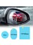 2 Adet 80MMX80MM Yağmura Dayanıklı Net Araba Film Arka Görüş Aynası Koruma Su Geçirmez Film Otomatik Pencere Cam Sticker Film - (Yurt Dışından) 2