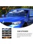 Mavi Gözlü Leopar Araba Ön Cam Sticker 3D Stereo Araba Stickerları Ön Dosya Stickerlar Araba Otomatik Dekoratif Stickerlar (Yurt Dışından) 4