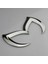 Siyah Mazda M Yarasa Araba Sticker Süsleme Metal Araba Kuyruk Kaput Çıkartmaları Mazda 6 3 Için (Yurt Dışından) 2