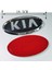 Kıa-18.5cm Kia K2 K3 K7 K4 Sportage Ön ve Arka Araba Logosu Stickeri Arka Tampon Kuyruk Kapı Bagaj Sticker Araba Arka Amblem Sticker Aksesuarları (Yurt Dışından) 1