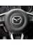 Mazda Axela Atenza Cx-5 Cx-4 Için Karbon Fiber Araba Direksiyon Logosu Etiketleri Eğlenceli Dekoratif Sticker (Yurt Dışından) 2