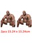 2 Adet 15.24CM 3D Araba Cam Sticker Komik Ünlü Araba Arka Cam Sticker Universal Kraliçe Elizabeth Papa Francis Ruth Bader Ginsburg Çıkartmaları (Yurt Dışından) 1