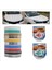 Gümüş Kaplama 1 Rulo Düz Renk Araba Gövde Çıkartma Vinil Sticker Çizgili Çift Çizgi Bant Araba Dekorasyonu Oto Aksesuarları (Yurt Dışından) 4