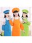 Kırmızı Stil Xl Boyutu Çocuklar Ön Cep Önlük Önlük Çocuk Erkek Kız Önlük Mutfak Çocuk El Sanatları Çocuk Önlük Çocuk Boyama Pişirme Bebek Önlüğü (Yurt Dışından) 2