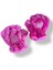 Kız Çocuk Parmaksız Patili Pembe Fuşya Peluş Eldiven 1