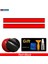 Kırmızı ve Siyah Mını Cooper R55 R56 R57 R58 R59 R60 R50 R52 R53 F54 F55 F56 F60 Için Araba Kaput Etiketi Motor Kapağı Ralli Çizgisi Sticker (Yurt Dışından) 1