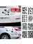 D Yeni Araba Dekorasyon Yan Stickerlar 3D Mermi Deliği Komik Etiketler Araba Aksesuarları Süsleme Araba Sticker Araba Stil Yaratıcı Araba Etiketi (Yurt Dışından) 2
