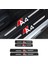 A6 Audi A4 A3 A6 Q3 Q5 Q7 B5 B6 B7 B8 B9 Av 8l Araba Stil Karbon Fiber Koruma Sticker Ön Kapı Kullanımı (Yurt Dışından) 2
