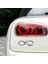Siyah Araba Sticker 20*7cm Aile Aşk Kalp Sonsuza Kadar Sembol Komik Araba Çıkartma Yansıtıcı Lazer Vinil Çıkartmalar 3D Araba Süsleme (Yurt Dışından) 4
