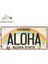 Stil N Vintage Hawaii Lisans Aloha Bagaj Araba Sticker Kişilik Cam Sticker Buzdolabı Grafikleri (Yurt Dışından) 2