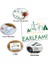 YT-173922-13CM Çiçek Gücü Barış Karavanı Araba Stickerları Araba Aksesuarı Vinil Komik Kişilik Sticker 13CM x 12.3cm (Yurt Dışından) 2