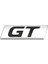 Gri Peugeot Hyundai Gt Bmw X6 X5 Kıa Forte Optima Picanto Stinger Renault Ford Focus Mondeo Için Gt Araba Sticker Rozeti Amblem Çıkartmaları (Yurt Dışından) 1