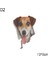 No.1 Boyutu 3 Boyutlu Hayvan Araba Sticker Yaratıcı Kedi Köpek Araba Pencereleri Sticker Sevimli Araba Çıkartmaları Araba Süsü (Yurt Dışından) 4