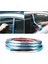 3 Metre Krom Kaplama Trim Araba Kapı Koruyucu Sticker Şerit Tampon Izgara Araba Çarpışma Bandı Kapı Kenar Koruma Plakası Parlak Sticker (Yurt Dışından) 3