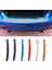 Portakal Evrensel Bagaj Arka Koruma Plakası Etiket Araba Arka Tampon Trim Anti-Vurulma Çizik Koruma Sticker Şerit 3D Karbon Fiber Film (Yurt Dışından) 2
